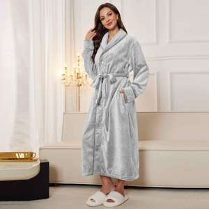 Bademantel-Hersteller Hotel-Stil Sexy Mädchen Spa-Bademantel Fleece Reife Frauen Sexy Bademantel - Product Image 4