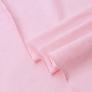 32S China factory shaoxing T shirt fabric 100% knit combed cotton single jersey fabric