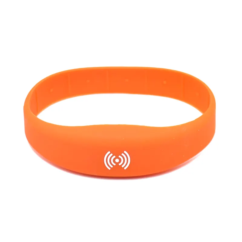 125 KHz Frequentie Aangepaste Rfid Polsband Passieve Siliconen Polsband 125 Khz Rfid Siliconen Polsband Leveranciers