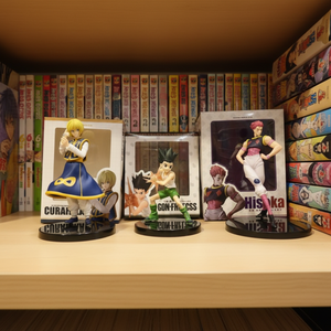 Nuovo Arrivo 2026: Statuette Action Figure di Gon, <span class=keywords><strong>Killua</strong></span> e Kurapika, Ornamenti per Casa, Regalo di Compleanno - Product Image 1