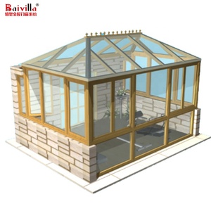 Ngoài trời Thùng 4 Hai Mặt Ba-Mùa Sunrooms Viện Của Hoa Nhà Đúc Sẵn - Product Image 3