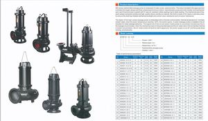 <b>Pumps</b> Sewage Pumping Station 300m Water Head <b>Submersible</b> <b>Pump</b> with Cutter or Agitator Sewage Water <b>Pump</b> Durable - Product Image 3