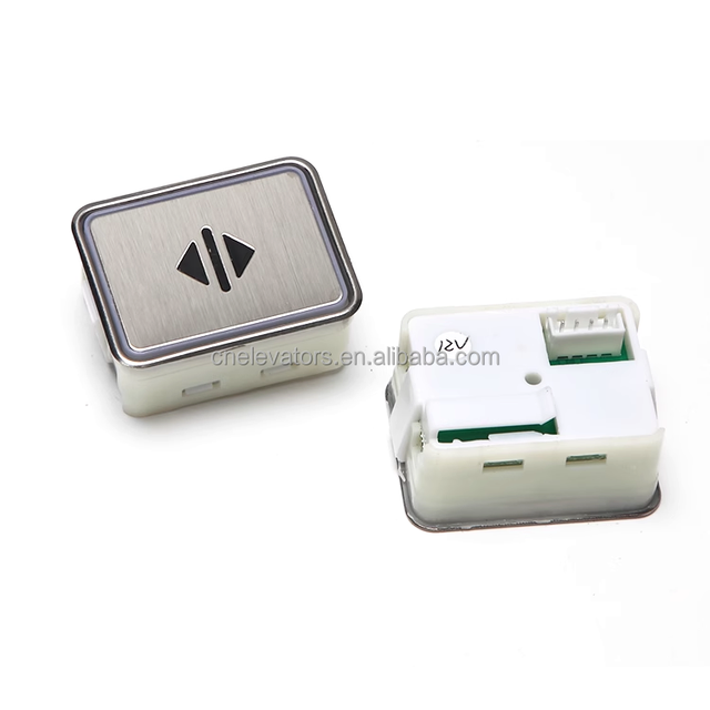 MTD340 Elevator Button Square Push Button LED Lighting for Elevator Parts