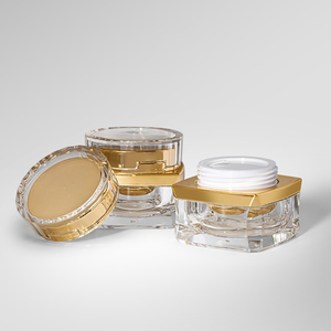 5g 10g bán buôn hình vuông sinh thái thân thiện bao bì nhựa Acrylic <span class=keywords><strong>Jar</strong></span> mỹ phẩm Kem container - Product Image 2