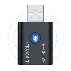 USB Bluetooth 5,0 2 в 1 передатчик приемник автомобильный беспроводной аудио адаптер RX + TX 3,5 мм Aux комплект динамик гарнитура беспроводной приемник