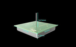 Pdlux PD-<span class=keywords><strong>V1</strong></span> Sensor Inteligente de Última Geração 5.8GHz com <span class=keywords><strong>Radar</strong></span> de Micro-ondas e Módulo de Sensor de Posição por Indução Corporal para Iluminação - Product Image 2