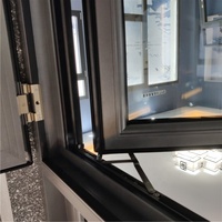 Portes et fenêtres Sanjing Fenêtres à battant en aluminium Fenêtres en aluminium Fenêtre fixe en aluminium