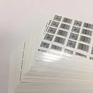 Custom Self Adhesive Labels Roll Printed Stickers Waterproof Bottle Labels With Metallic Effect Fragile paper label