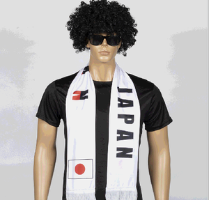 Bufanda de Fútbol Acrílica con Logotipo Personalizado, Tejido Jacquard, 13x135cm, Promoción del Día Nacional, Artículos para Fiestas - Product Image 2