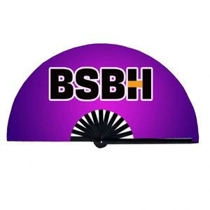 Nouvel Arrivage Éventail à Main en Tissu de Bambou Blanc Imprimé Soie avec Manche en Bambou pour Mariage et Fête, Prix Abordable - Product Image 6