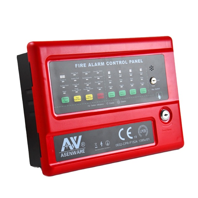 Asenware 4 Zone Conventional Fire Alarm Systems Control Panel / Fire Alarm System Supplier