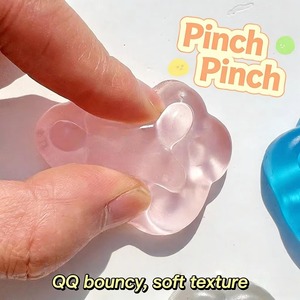 Crystal Cat Paws <b>Mochi</b> Squishy <b>Toys</b> Mini Kawaii Bulk Squeeze <b>Toys</b> for Kids' Party Promotional Stress-relieving <b>Toys</b> - Product Image 4