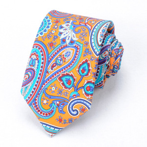Hamocigia-<span class=keywords><strong>Corbata</strong></span> <span class=keywords><strong>de</strong></span> seda con estampado Floral para hombre, <span class=keywords><strong>corbata</strong></span> hecha a mano con <span class=keywords><strong>7</strong></span> <span class=keywords><strong>pliegues</strong></span> - Product Image 4