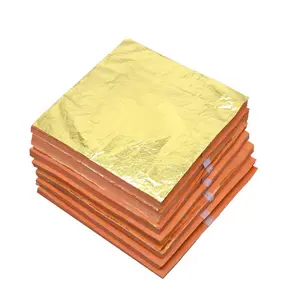 売れ筋金箔中国24k食用金箔フレーク24K99% ピュアゴールド装飾用