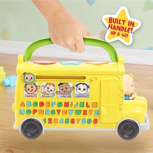 Autobús de aprendizaje musical, el reconocimiento de números y letras para niños aprendiendo, fonética - Product Image 3