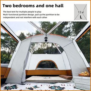 Carpa de Camping Personalizada para Exteriores, Impermeable, Ultraligera, Portátil, para 3-4 Personas, Tipo Domo, Automática y Plegable - Product Image 4