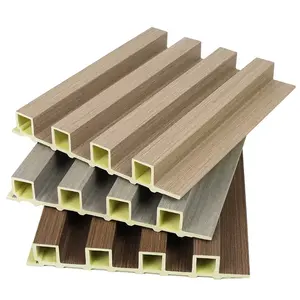 Co-extrusion WPC Exterior Wall Cladding Waterproof WPC Great 3D Wall Panels Decorative Wood Plastic Composite Wall Board