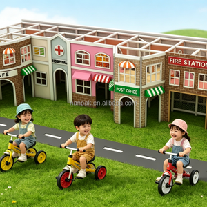 Tapis de jeu souple pour enfants, thème citadin et routier, antidérapant, pour aire de jeux intérieure, activités ludiques, café, garderie, centre commercial - Product Image 6