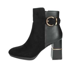 Bottines pour femme Laura Biagiotti, noires, hauteur du talon 8354-24 - Product Image 1