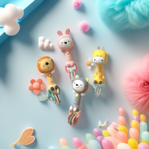 Juguete Sensorial de Plástico Suave con Música y Luz para Bebés, Sonajero de Animales de Dibujos Animados, Juego de Regalo para Niños - Product Image 3