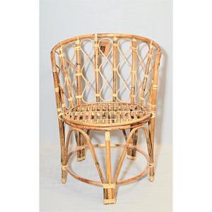 Chaise de jardin en rotin tressé sur mesure pour terrasse extérieure et restaurants - Product Image 1