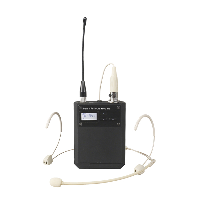T Personal Audio Microphone KTV Handel UHF Handheld Mic UHF Bodypack Receiver Wireless Belt Pack Microphone