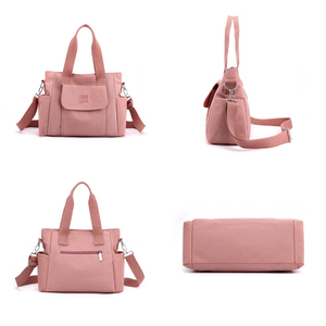 批发尼龙防水大容量户外旅行时尚定制拉链女士手提袋 - Product Image 3
