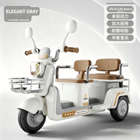 Nuovo Triciclo Elettrico per Bambini 1-8 Anni con Telecomando, Batteria 6.7V, Doppia Trazione, Auto Giocattolo a 2 Posti