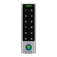 Secukey IP66 Clavier tactile étanche TTLock, application pour smartphone, lecteur de carte RFID pour système de contrôle d'accès aux portes