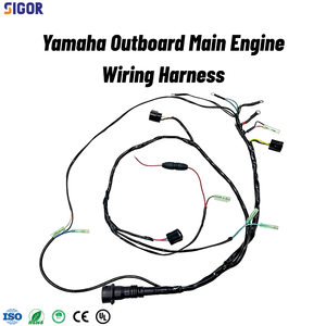 Yamaha buitenboordmotor bedradingsschema 60H-82590-01 10-pins hoofdbedradingsschema voor 150-200PK V6 2-takt scheepsbootmotor - Product Image 3