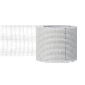 Fita adesiva de fibra reforçada, fita adesiva para juntas com tamanho personalizado forte e malha branca