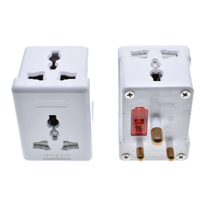 Adaptador de enchufe <span class=keywords><strong>Universal</strong></span> a Sudáfrica 5A 250V Tipo-M Convertidor 3 en 1 Conector de alimentación de extensión multifunción para viajes - Product Image 4