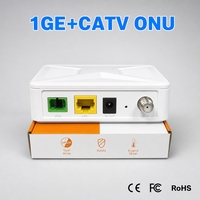 Wolck FTTH Inalámbrico Barato GPON ONU Vsol V2801D Mini Módem XPON ONU 1GE CATV ONT RF de Modo Dual