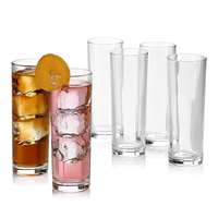 11.5oz bonne conception grand pas cher en gros haute boule verrerie verre à bière pour l'Allemagne Georgia Moon Cutwater Spirits
