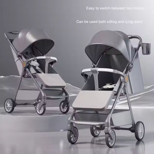 Passeggino XCD K3 Leggero Pieghevole con Telaio in Lega di Alluminio, Sistema da Viaggio Aereo, Carico Massimo 20KG, Design a Uovo - Product Image 5