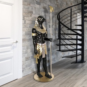 Tùy chỉnh-kích thước ngoài trời bức tượng bằng đồng Ai Cập văn hóa kim loại điêu khắc khắc Khắc Trung Quốc năm mới trang trí linh vật tùy chỉnh màu sắc - Product Image 4