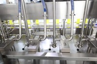 Machine de remplissage linéaire à piston servo-assistée, dosage de haute précision, équipement de remplissage pour huile alimentaire