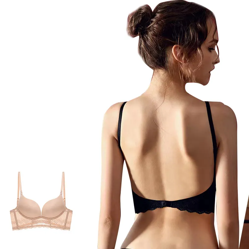 Hot Sale Vrouwen Afslanken Onzichtbaar Een Backless Bh Opgenomen Body Ondergoed Met Bh Shapers Backless Body Shaper Bh