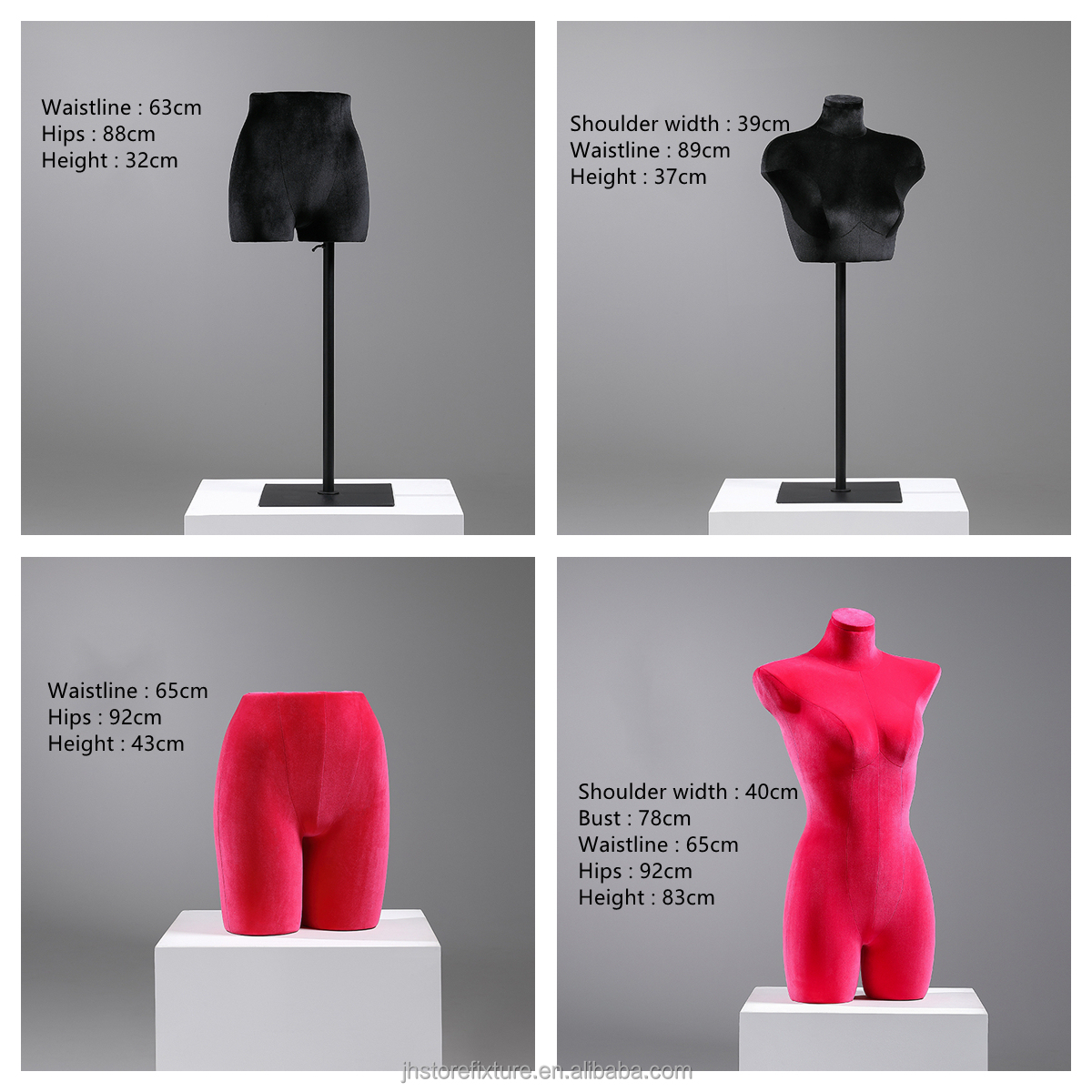 下着ディスプレイ用ヘッドレスハーフボディ女性マネキン下着女性