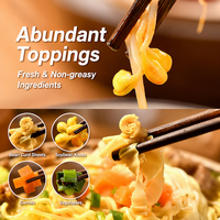 Cup Noodle with Whole Egg & Vermicelli | 8 Flavors Stunning Soup | Big Portion 203g | Nutritious | ISO22000