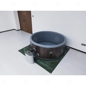 Vasca <span class=keywords><strong>Idromassaggio</strong></span> Gonfiabile da Esterno per 2-6 Persone, Alta Qualità, <span class=keywords><strong>Jacuzzi</strong></span> Portatile per Giardino - Product Image 5
