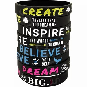 Pulseras de Silicona Personalizadas con Logotipo para Regalos Promocionales - Product Image 3