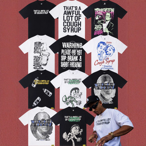 Camiseta de Hip-Hop Estadounidense de Manga Corta, Estilo Rap, Unisex, a la Moda - Product Image 1