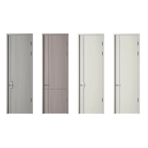 Phòng ngủ đơn cửa đơn giản thiết lập rắn gỗ composite cửa giá rẻ Hot Bán nội thất cửa - Product Image 2