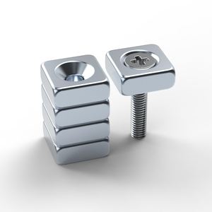 Aimants en néodyme N33 N35 N38, matériaux magnétiques, blocs, cubes, aimants puissants, N52, flux élevé, applications industrielles - Product Image 5