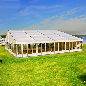 Buiten Aluminium Feesttent Luxe Evenementen Bruiloftsfeest Tent Beurs Tent Kerk Tuinhuisje Tent