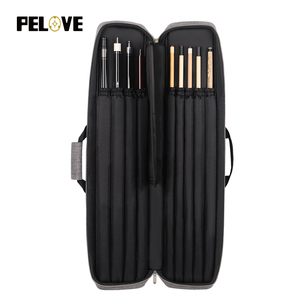 PELOVE HQ8029 Custodia per Stecca da <span class=keywords><strong>Biliardo</strong></span> Impermeabile con Logo Personalizzato, 4B 5S, Borsa per Stecca da Snooker, 9 Fori, Doppia Tracolla, Certificata CE - Product Image 6