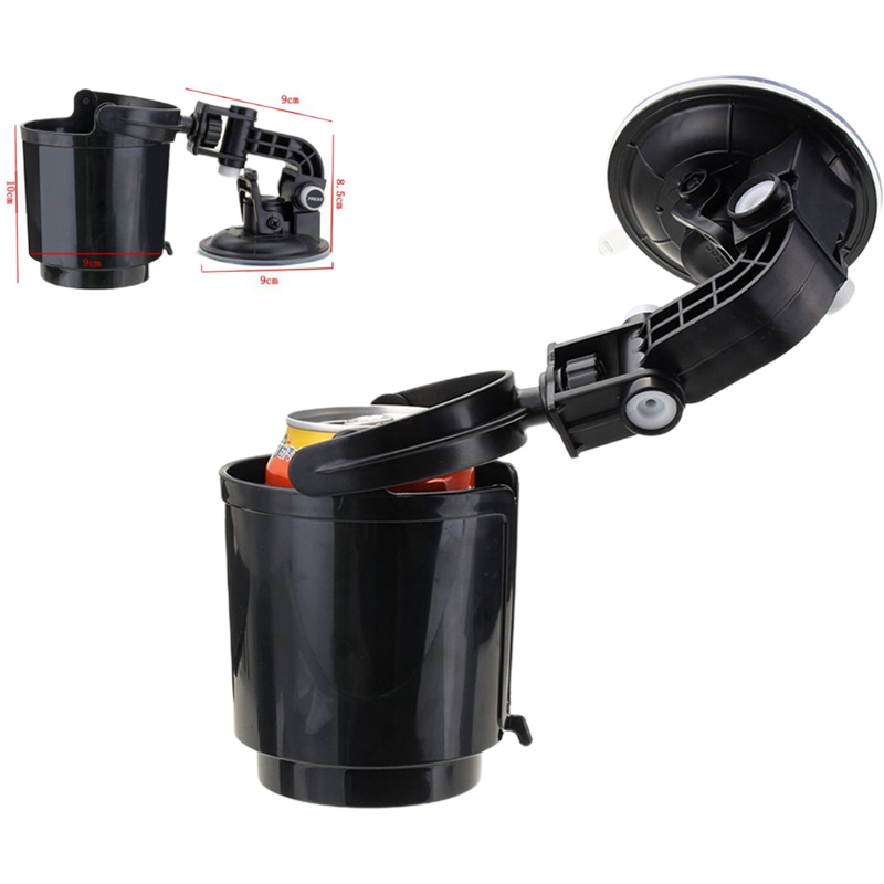 ABS Car Cup Bottle Holder Windshield Window Folding Drink Stand Mount | Jufeng Electronic