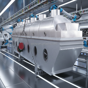 Secador de cama fluidizado con vibración continua horizontal para azúcar, serie ZLG-1.5x9, novedad de 2018 - Product Image 3