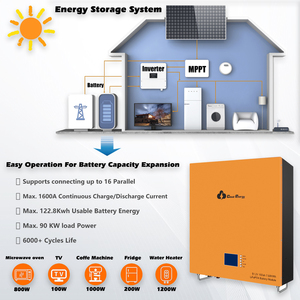 Montage mural, fournisseur vérifié, <span class=keywords><strong>batterie</strong></span> Lifepo4 48v, 60v, 100ah, 150ah, alimentation murale, Lithium-Ion, <span class=keywords><strong>batterie</strong></span> lifepo4, systèmes solaires - Product Image 6